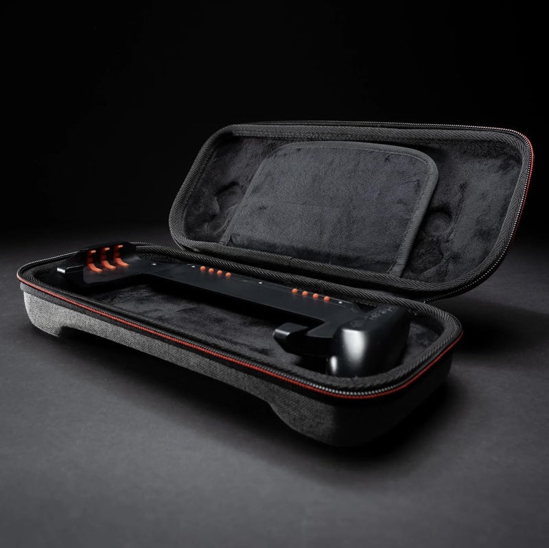 Satisfye - ZenGrip Ronin Slim Bundle, Accessories Compatible with Nintendo Switch & OLED - The Bundle includes: Black Ronin ZenGrip and Grey ZenCase Slim (BLACK) - Image 5